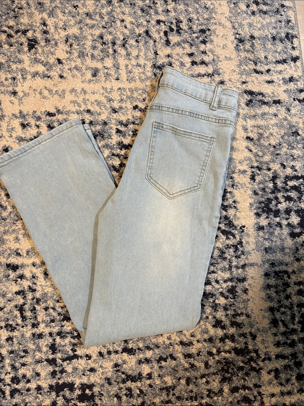 Women’s Light Wash Stretch Loose Fit Jeans